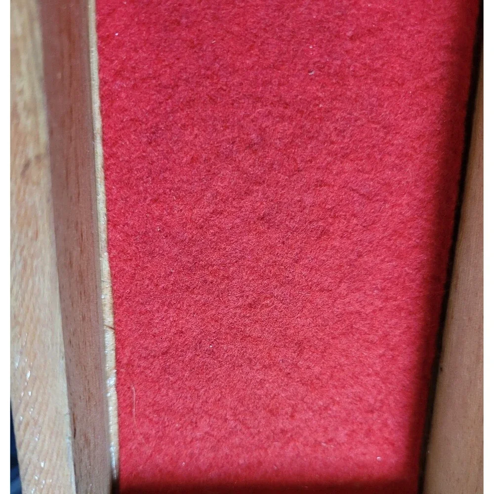 Handmade Solid Wood Raised Eagle Adorned Box  - 1970's